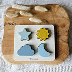Figurines de puzzle en silicone - Météo