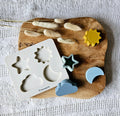 Figurines de puzzle en silicone - Météo