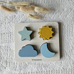 Figurines de puzzle en silicone - Météo