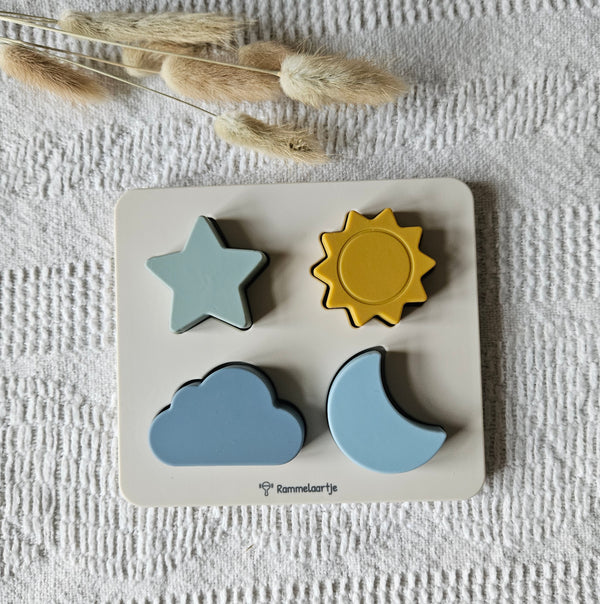 Figurines de puzzle en silicone - Météo