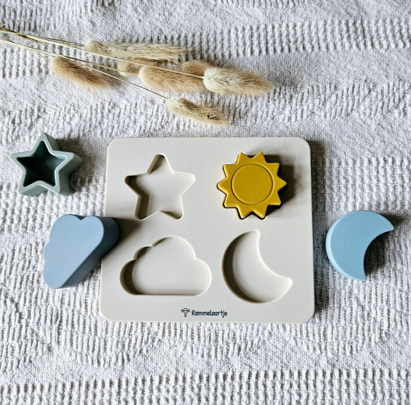 Figurines de puzzle en silicone - Météo