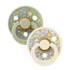 Lot 2 tétines BIBS x LIBERTY Colour - Mélange Sauge