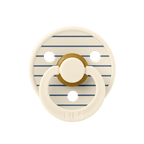 Lot de 2 Tétines STUDIO Colour - Mélange bleu acier ivoire