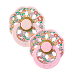 2 Tétines BIBS BOHEME NATURAL RUBBER (BIBS X LIBERTY) Taille 6 mois et plus