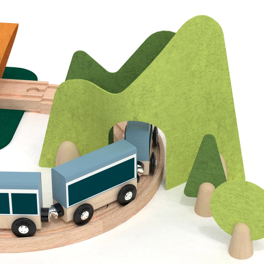 Petit train en bois