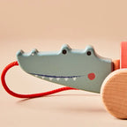 Jouet à tirer en bois Crocodile