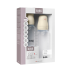 Kit 2 biberons Grow and Flow 150 ml/270 ml silicone - Ivoire