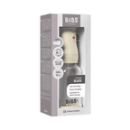 Biberon en verre 120 ml en silicone - Ivoire