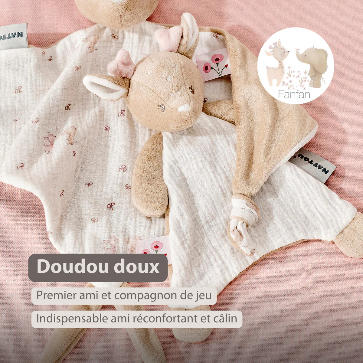 FanFan Doudou - Doudou faon