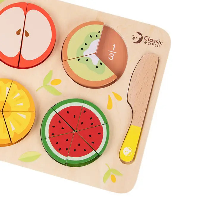 Jeu éducatif sur les fruits