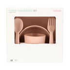 Vaisselle enfant rose clair