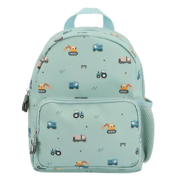 Sac à dos scolaire enfant Camions imperméable