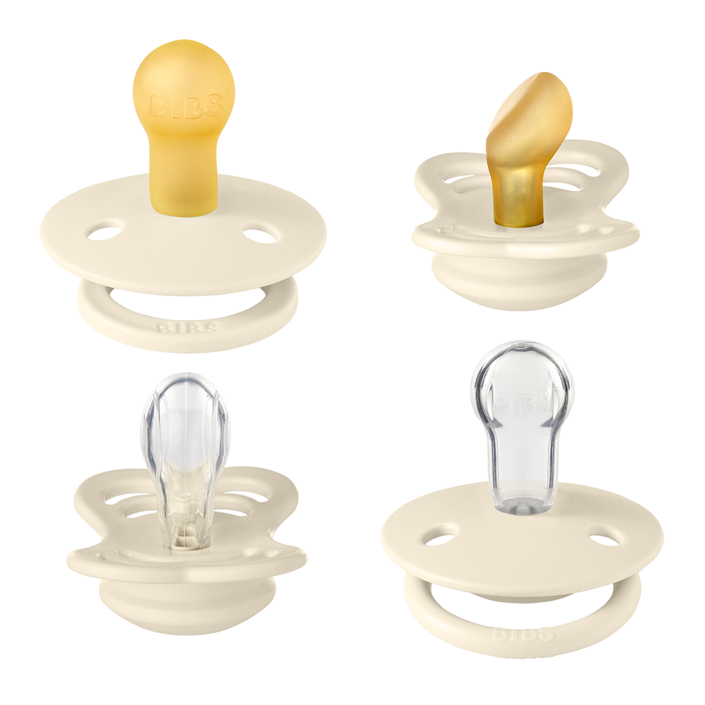 Lot 4 tétines Collection Try-It Ivoire