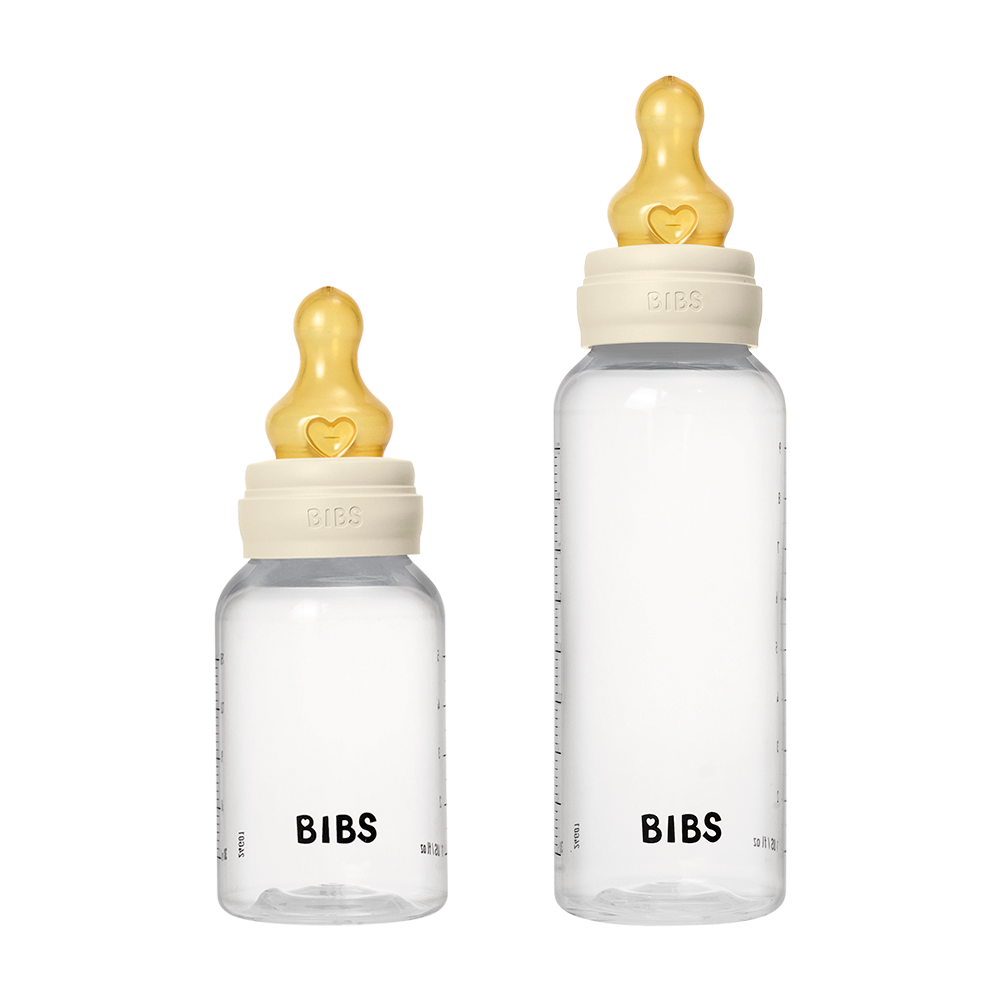 Kit 2 biberons Grow and Flow 150 ml/270 ml Latex - Ivoire