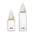 Kit 2 biberons Grow and Flow 150 ml/270 ml silicone - Ivoire