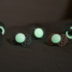 Lot de 2 tétines Infinity GLOW - Vanille/Blush