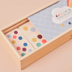 Jeu de dominos en bois