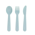 Set de vaisselle pour enfants bleu clair