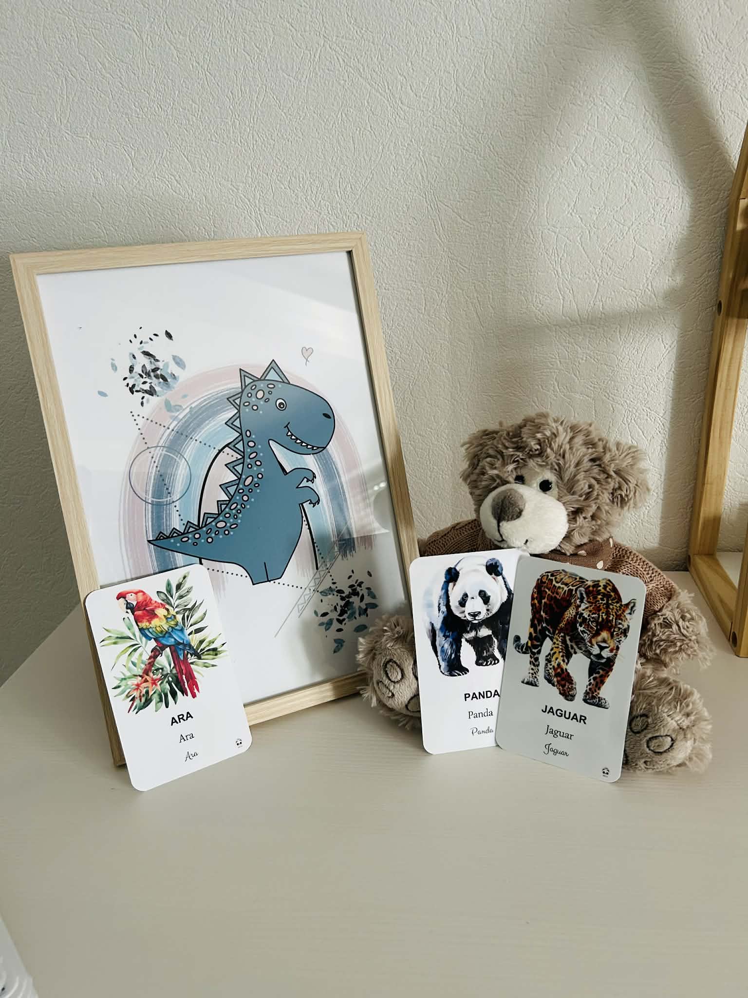 Cartes éducatives - Les animaux de la jungle