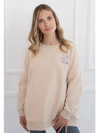 Sweatshirt beige Coffee pour adultes