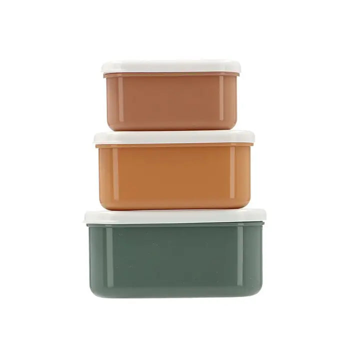 Set de 3 boîtes à déjeuner Camions