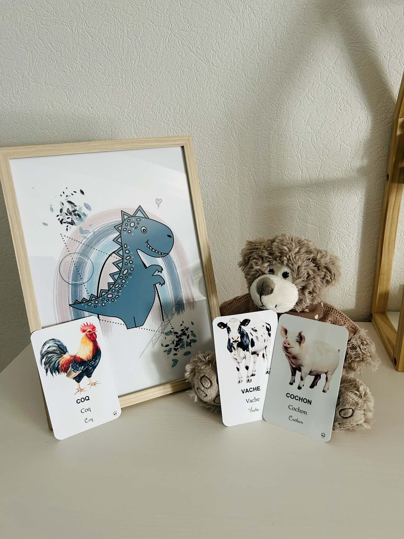 Cartes éducatives - Les animaux de la ferme