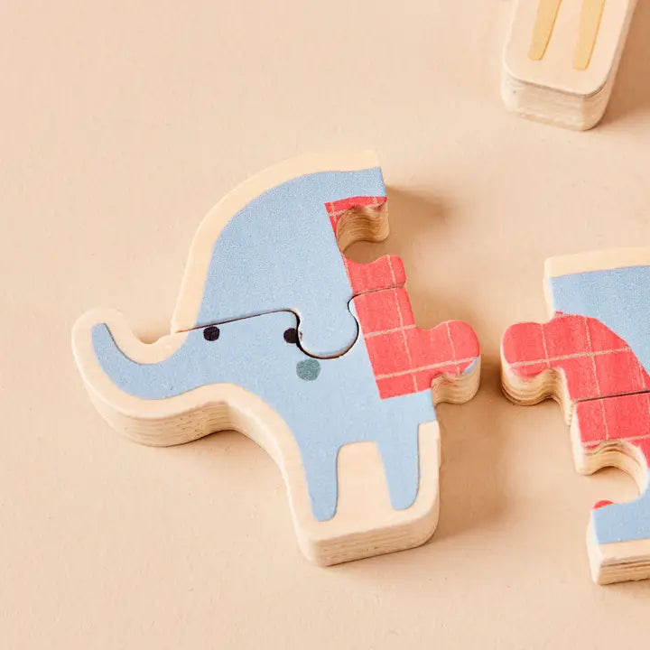 Ensemble de Puzzles Safari