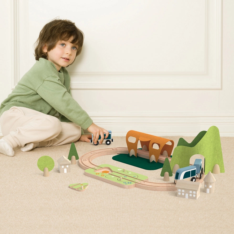 Petit train en bois