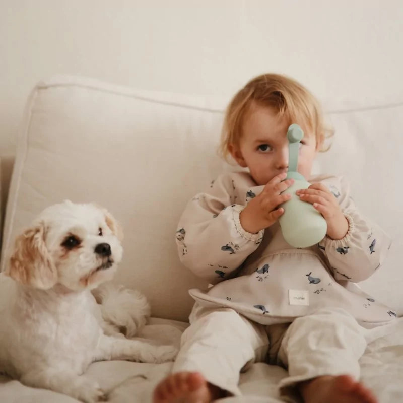 Bavoirs à manche longue