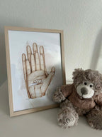 Tableau Famille Personnalisé (Empruntes de mains)  | 123 Mini Panda